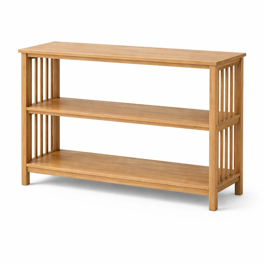 estanteria de madera de tres niveles-dwellirae